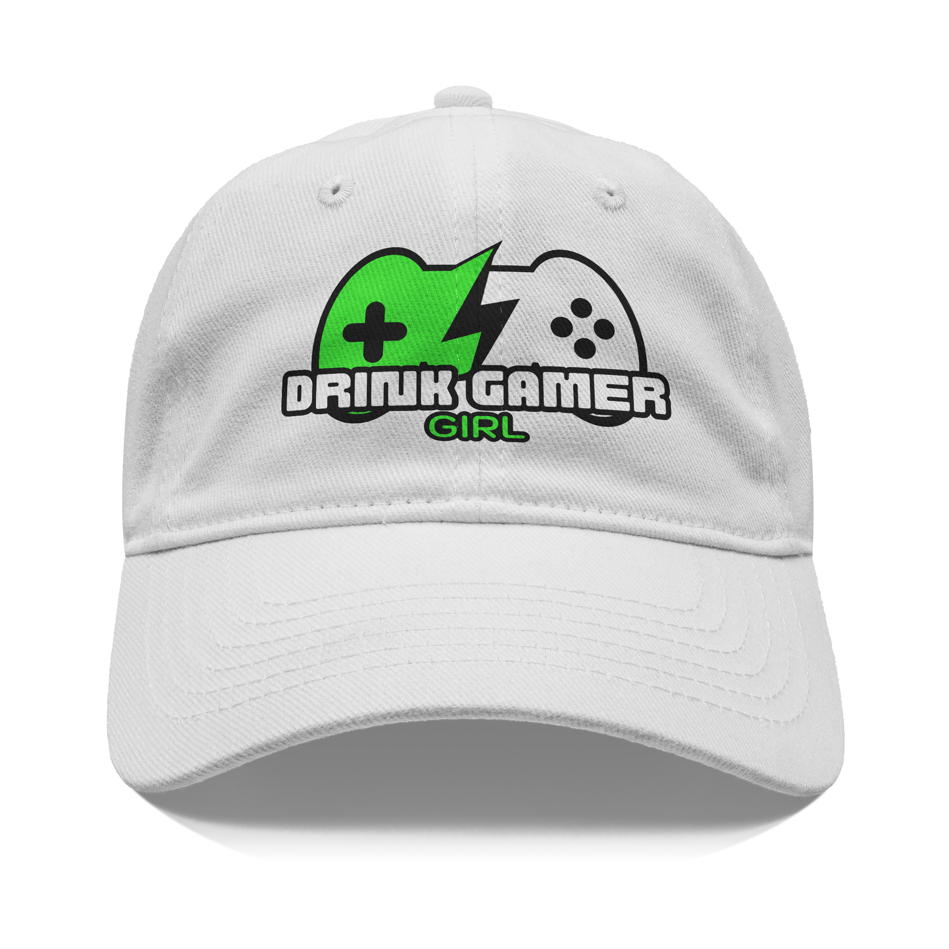 DGG_Hat_Vivid_Green_FREE_SHIPPING_USA_Front_White_Mockup.png