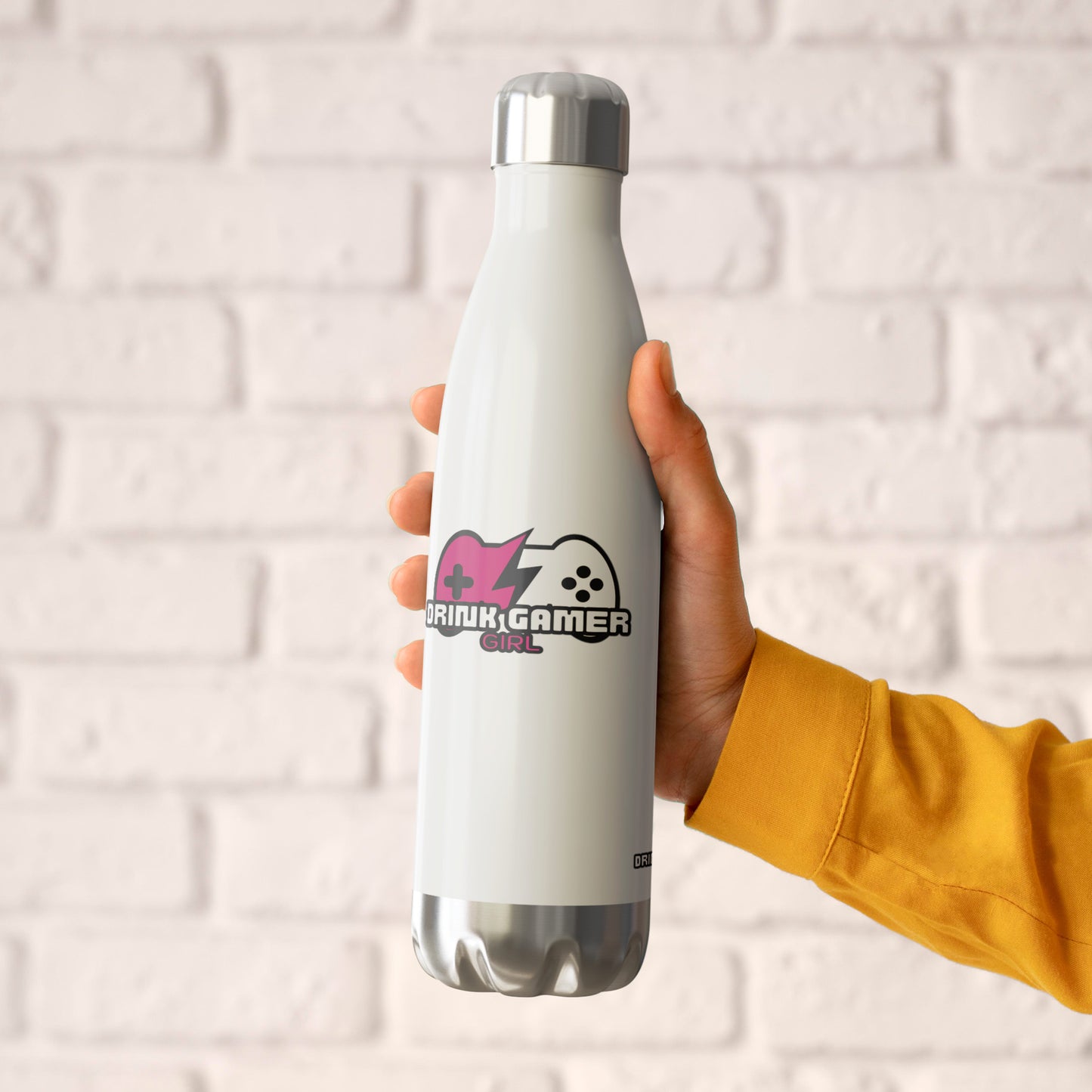 Drink Gamer Girl Stainless Steel 20oz Insulated Bottle
