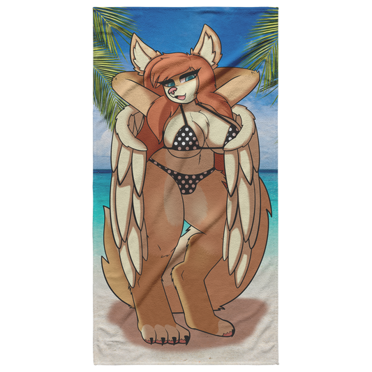 KatFox_-_Limited_Edition_Beach_Towel_Main_Vertical_Mockup.png