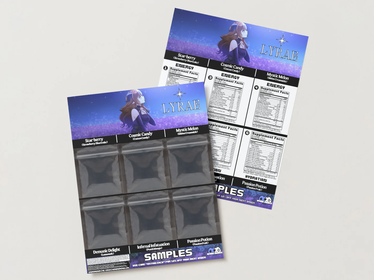 Lyrae - Sample pack (6 Flavors)
