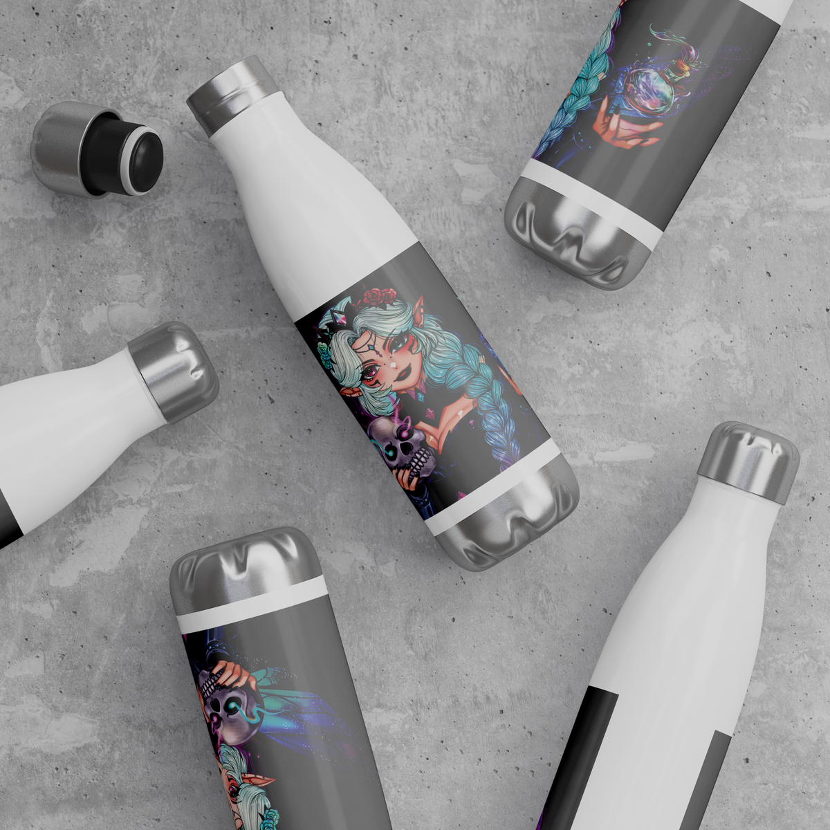 MysticSoulQueen_-_20oz_Insulated_Bottle__WaterBottle_Scattered_Mockup.png_16164010