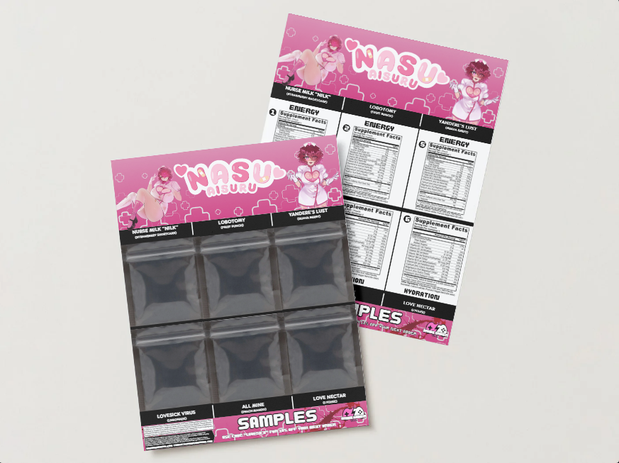Nasu Aisuru - Sample pack (6 Flavors)