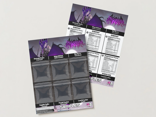 Nefarious Nao - Sample pack (6 Flavors)