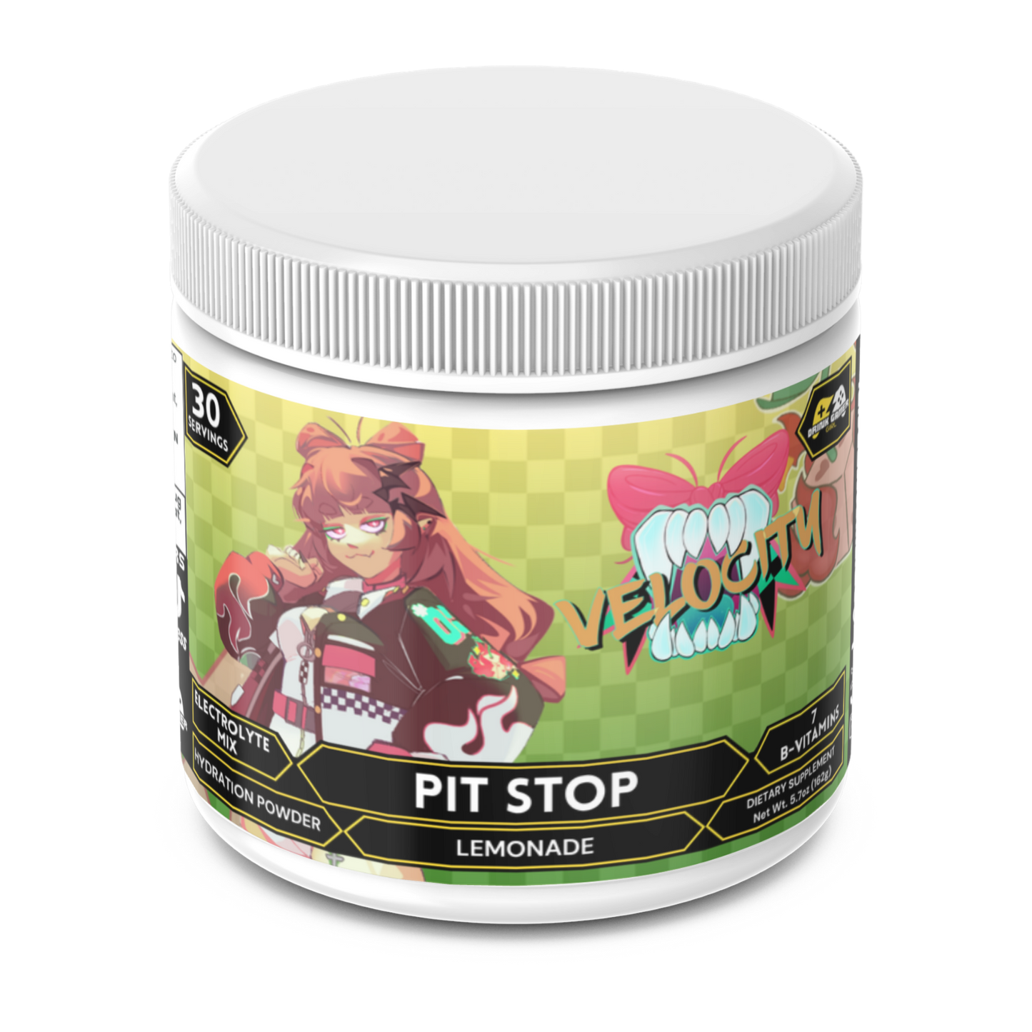 Velocity - Pit Stop Hydration Powder (Lemonade)