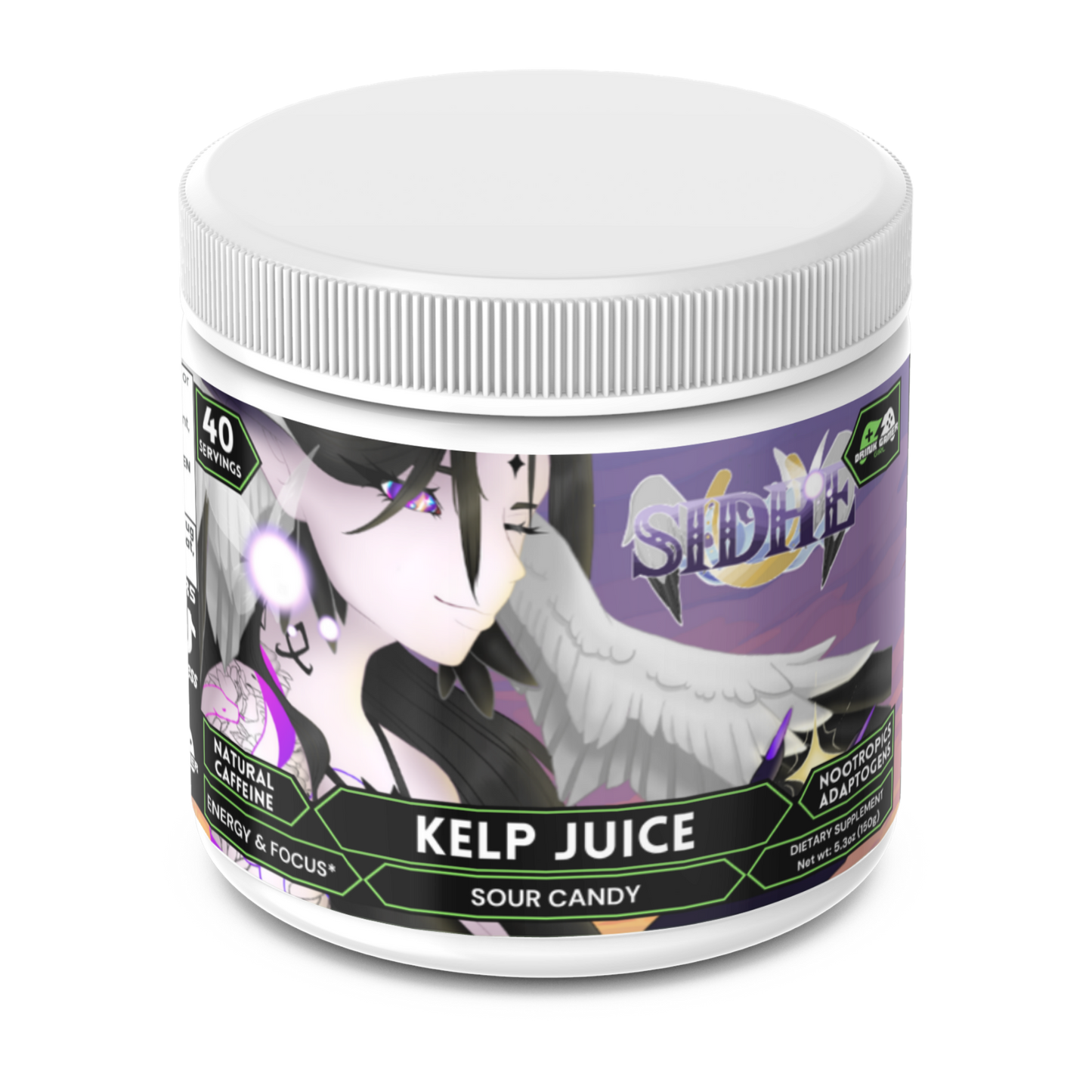 Sidhe_VT - Kelp Juice Focus Powder (Sour Candy)