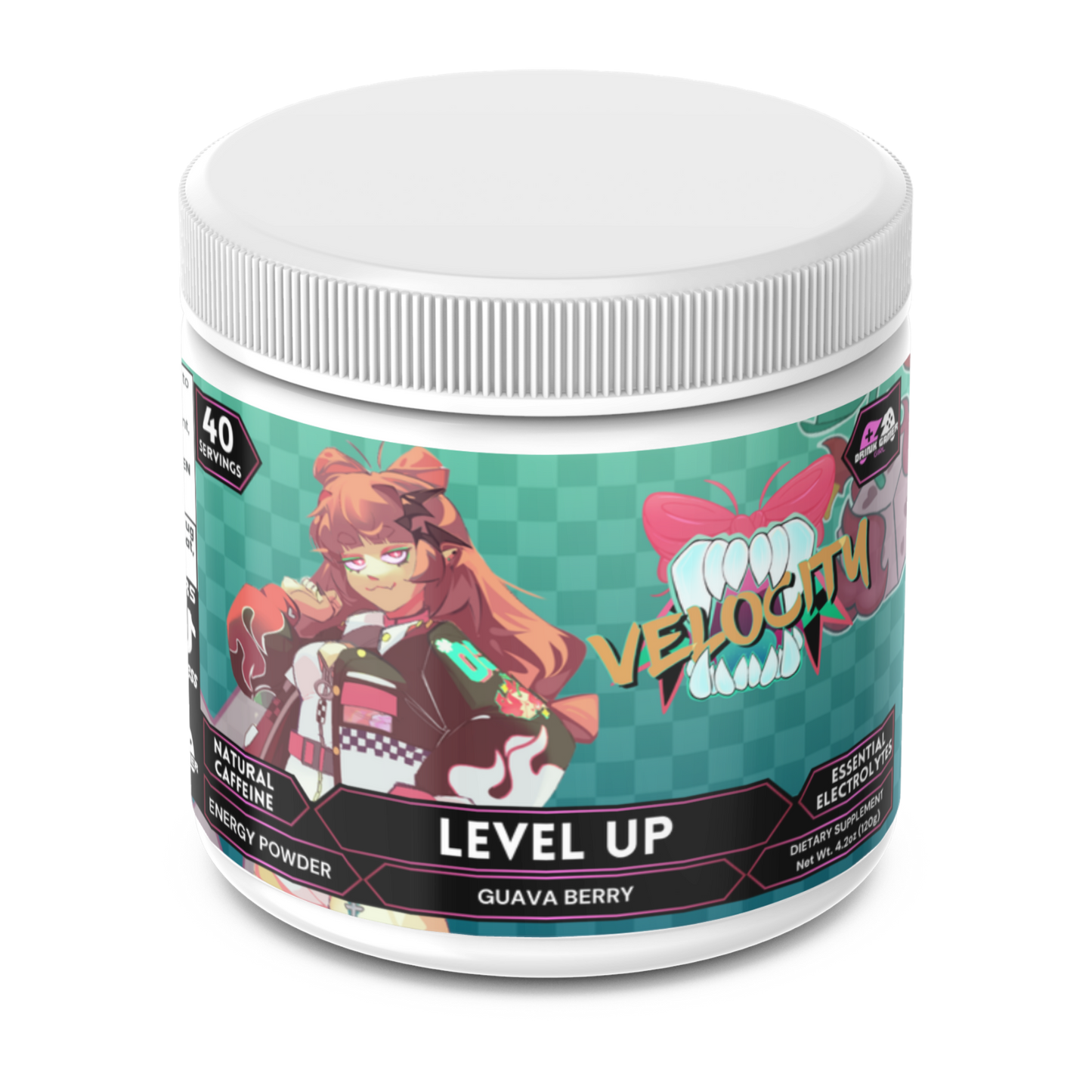 Velocity - Level Up Energy Powder (Guava Berry)