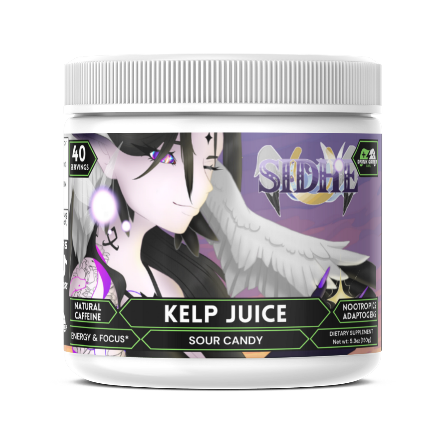 Sidhe_VT - Kelp Juice Focus Powder (Sour Candy)