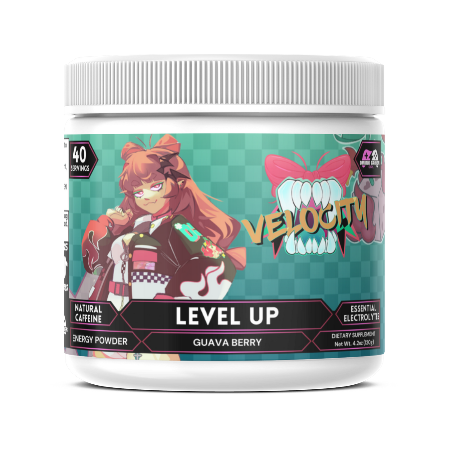 Velocity - Level Up Energy Powder (Guava Berry)