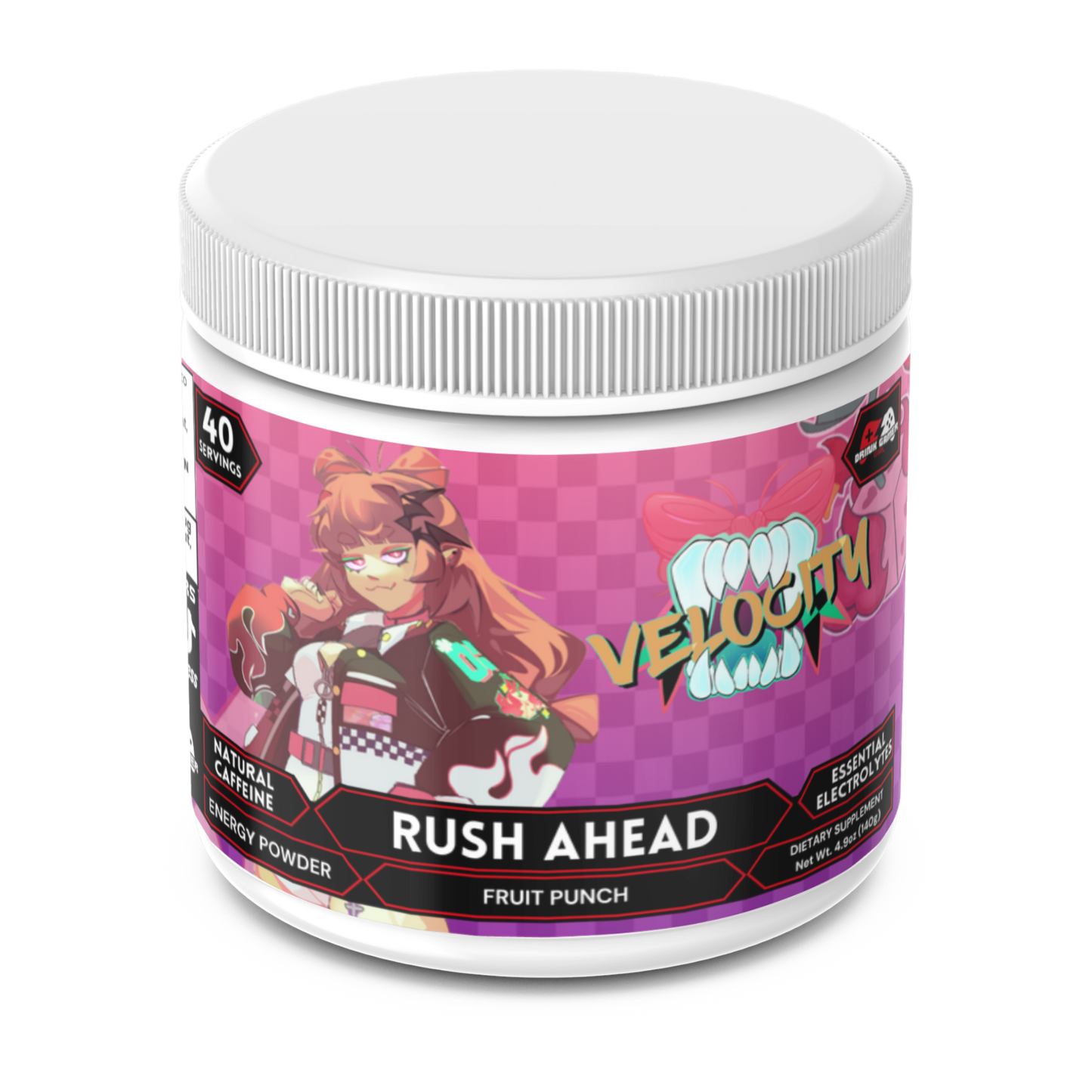 Velocity - Rush Ahead Energy Powder (Fruit Punch)