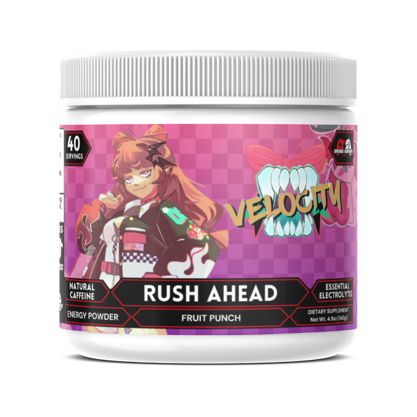 Velocity - Rush Ahead Energy Powder (Fruit Punch)