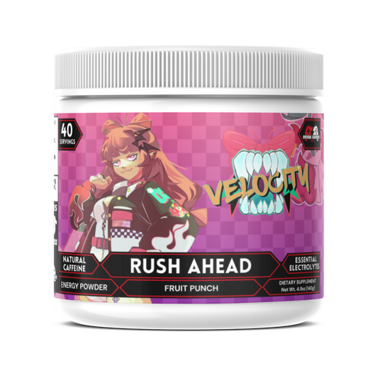Velocity - Rush Ahead Energy Powder (Fruit Punch)