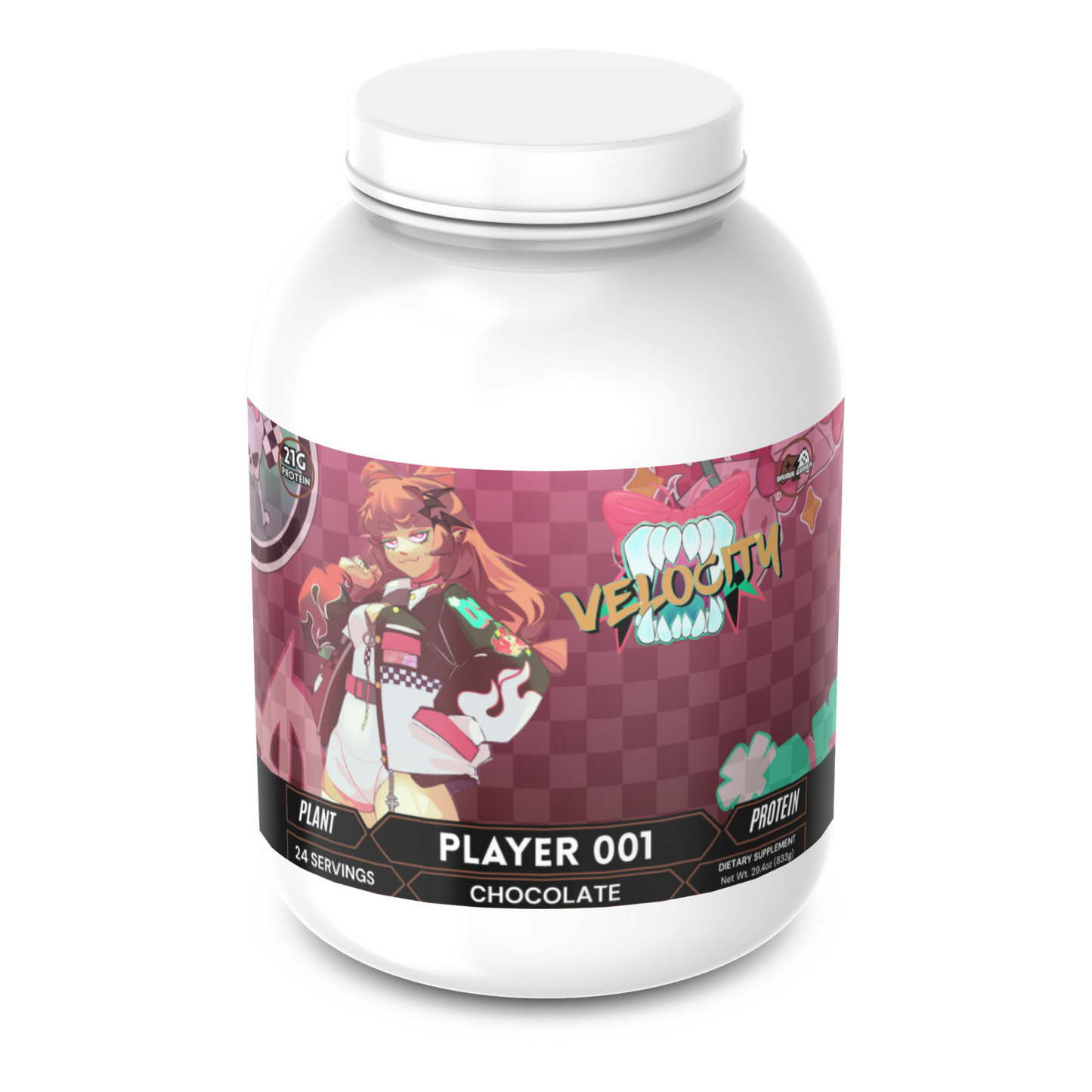 Velocity - Player 001 Plant Protein (Chocolate)