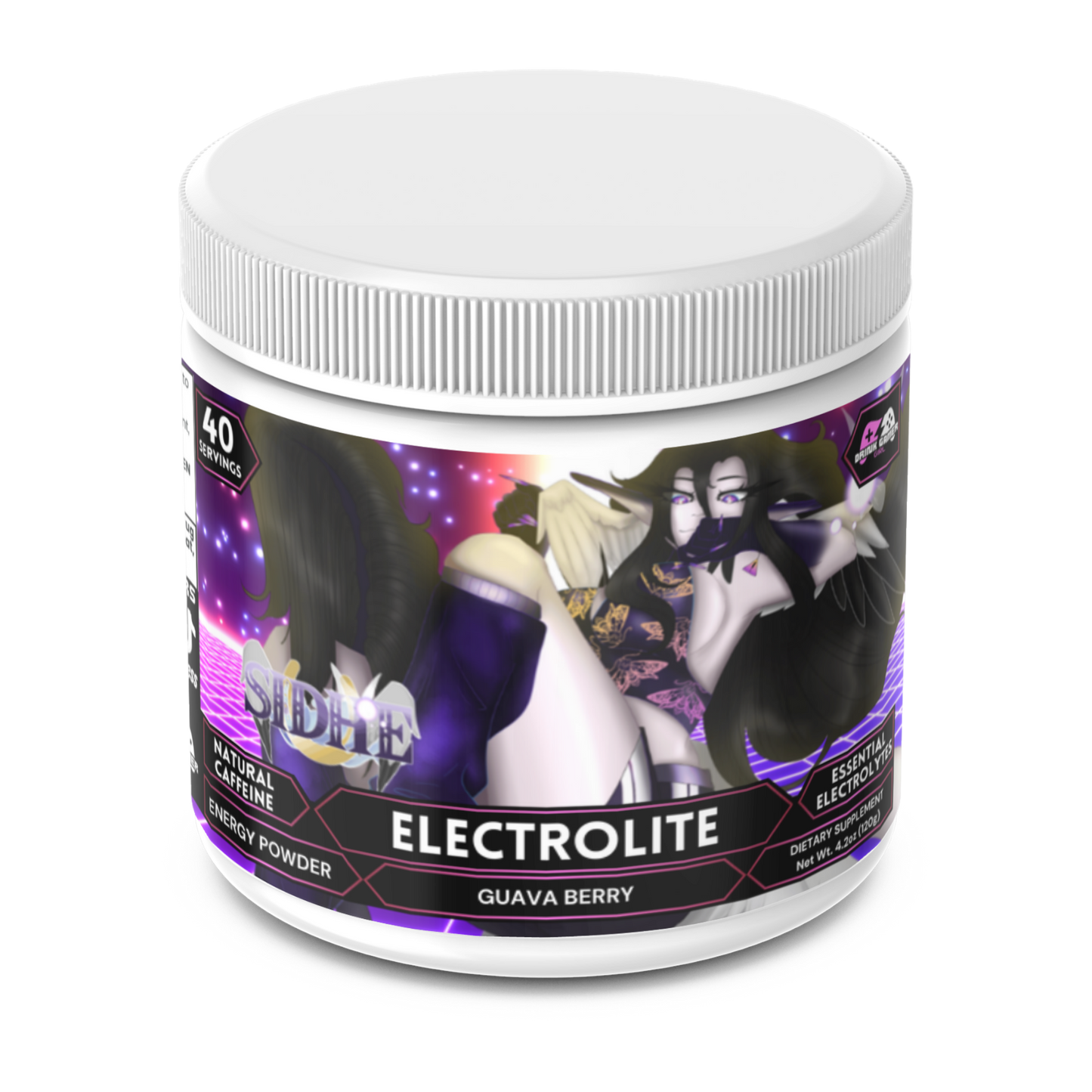 Sidhe_VT - ElectroLITE Energy Powder (Guava Berry)