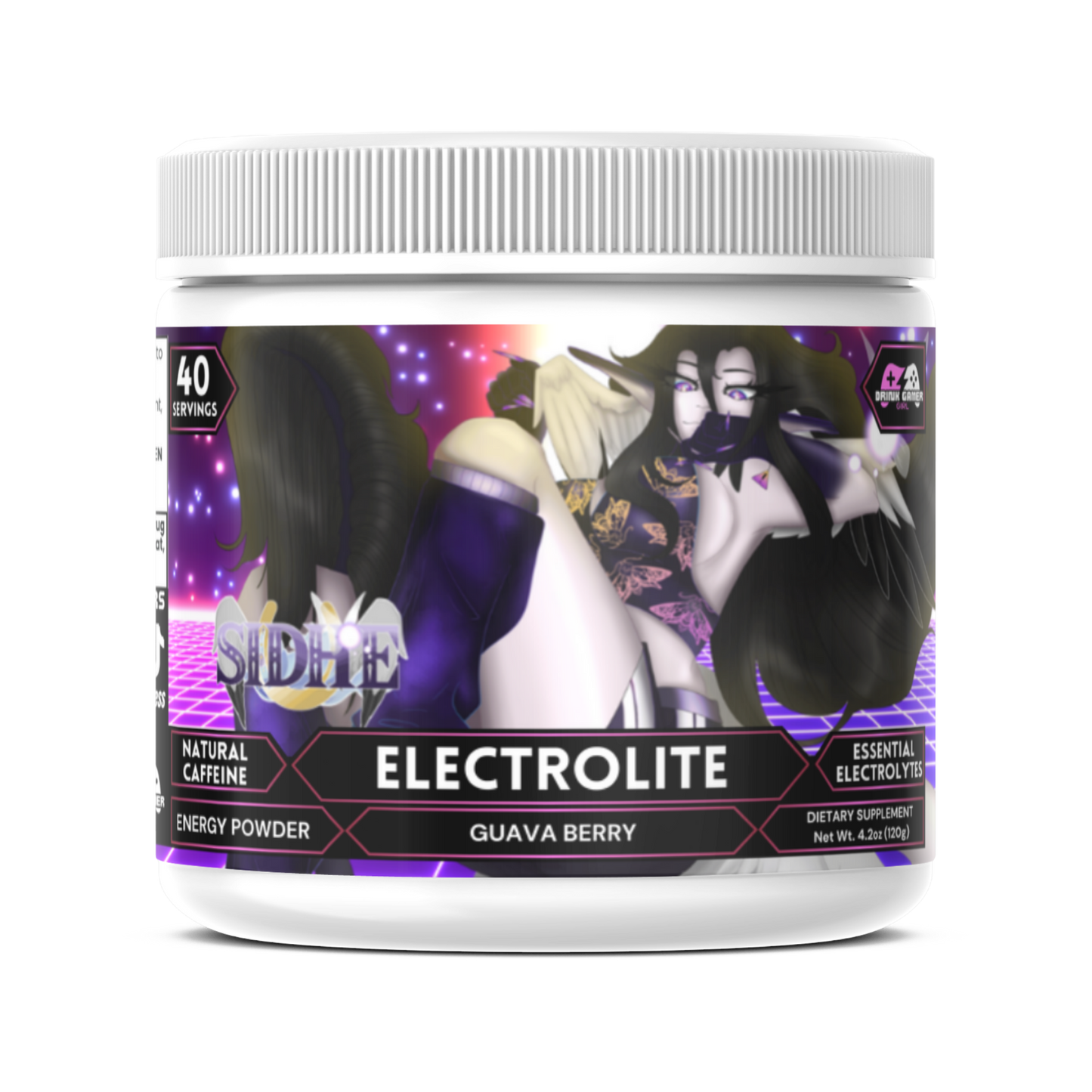 Sidhe_VT - ElectroLITE Energy Powder (Guava Berry)