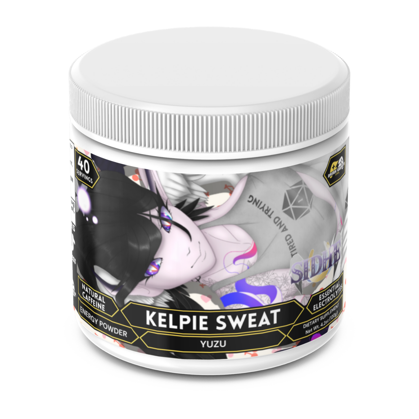 Sidhe_VT - Kelpie Sweat Energy Powder (Yuzu Flavor)