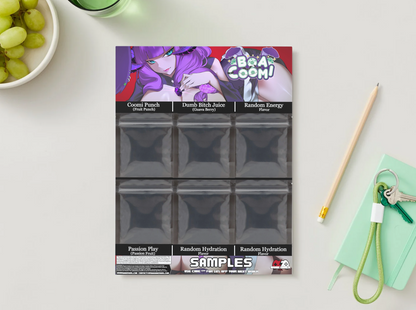 Boa Coomi - Sample pack (6 Flavors)