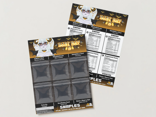 BabyBatB - Sample pack (6 Flavors)