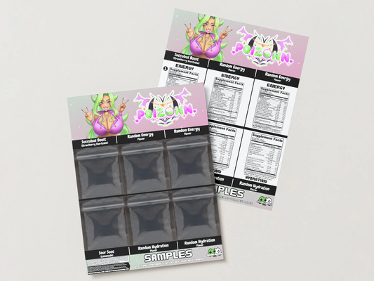 P0izonn - Sample pack (6 Flavors)
