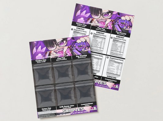 GothManiac - Sample pack (6 Flavors)