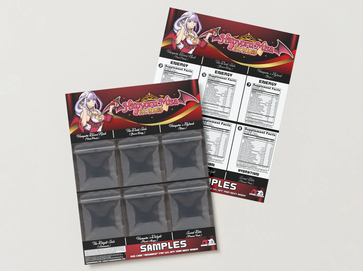 Hitoyoru Misa -  Sample pack (6 Flavors)