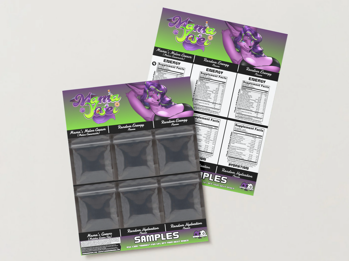 MamaYosei - Sample pack (6 Flavors)