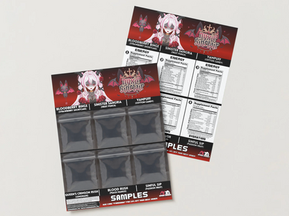 NyxieSinclair - Sample pack (6 Flavors)