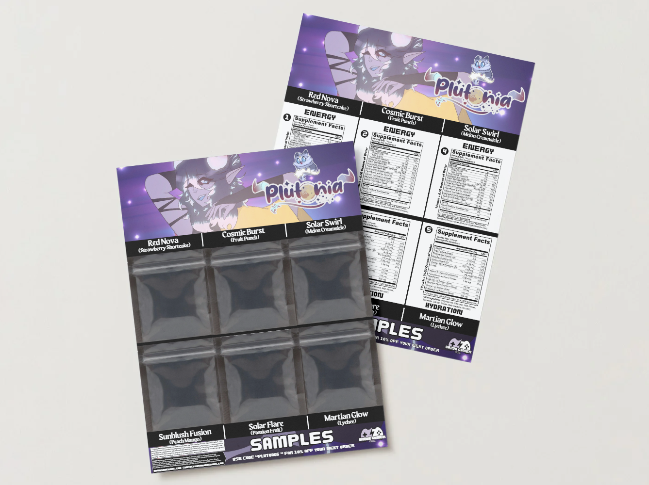 Plutonia - Sample pack (6 Flavors)