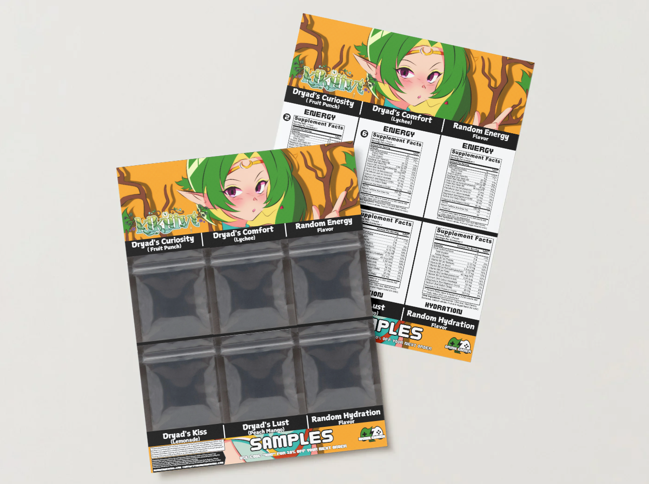 KikiiiVT - Sample pack (6 Flavors)