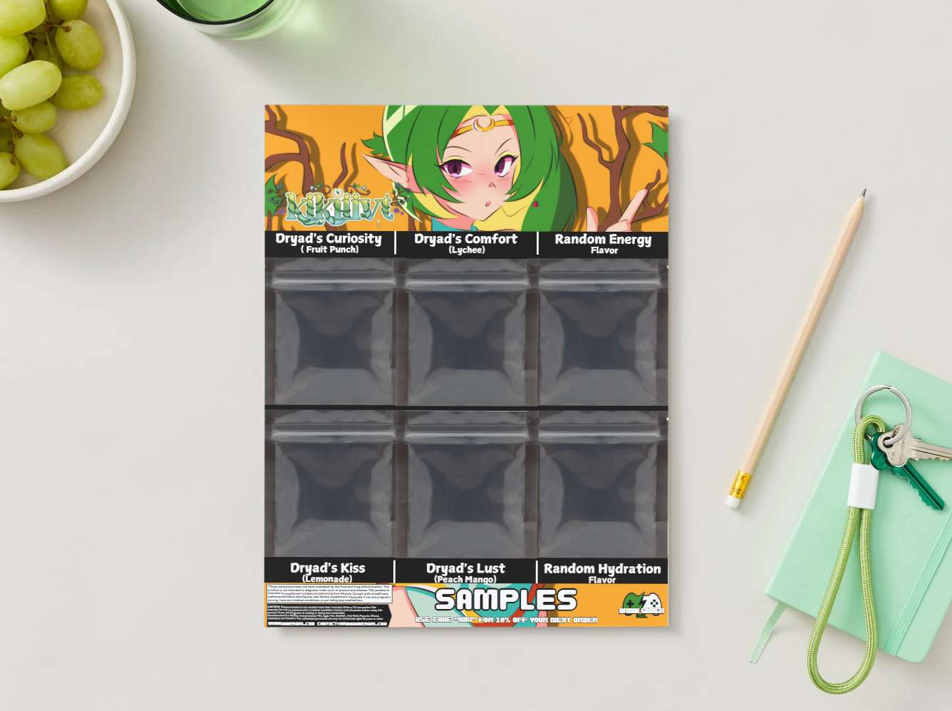 KikiiiVT - Sample pack (6 Flavors)