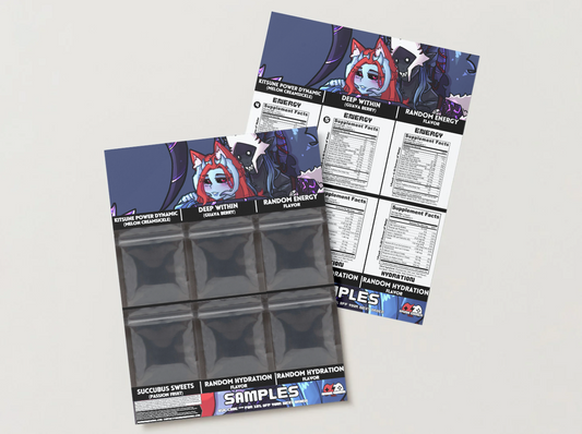 ObsidiankitsuVT - Sample pack (6 Flavors)