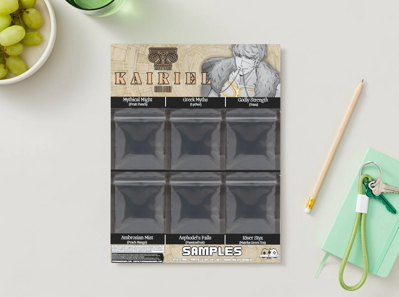 Kairielvt - Sample pack (6 Flavors)