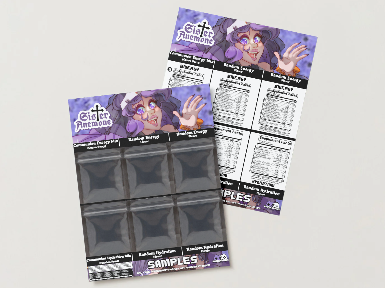 Sister Anemone - Sample pack (6 Flavors)