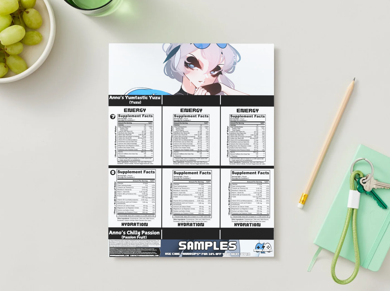 AnnoMorana - Sample pack (6 Flavors)