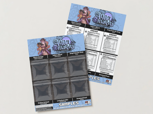 Aqua Marena - Sample pack (6 Flavors)