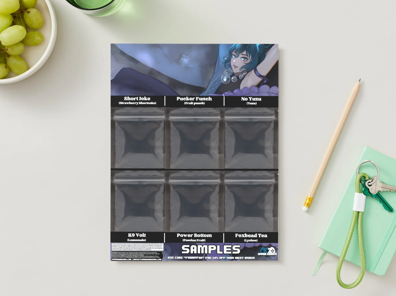 Kit Vecnosta - Sample pack (6 Flavors)