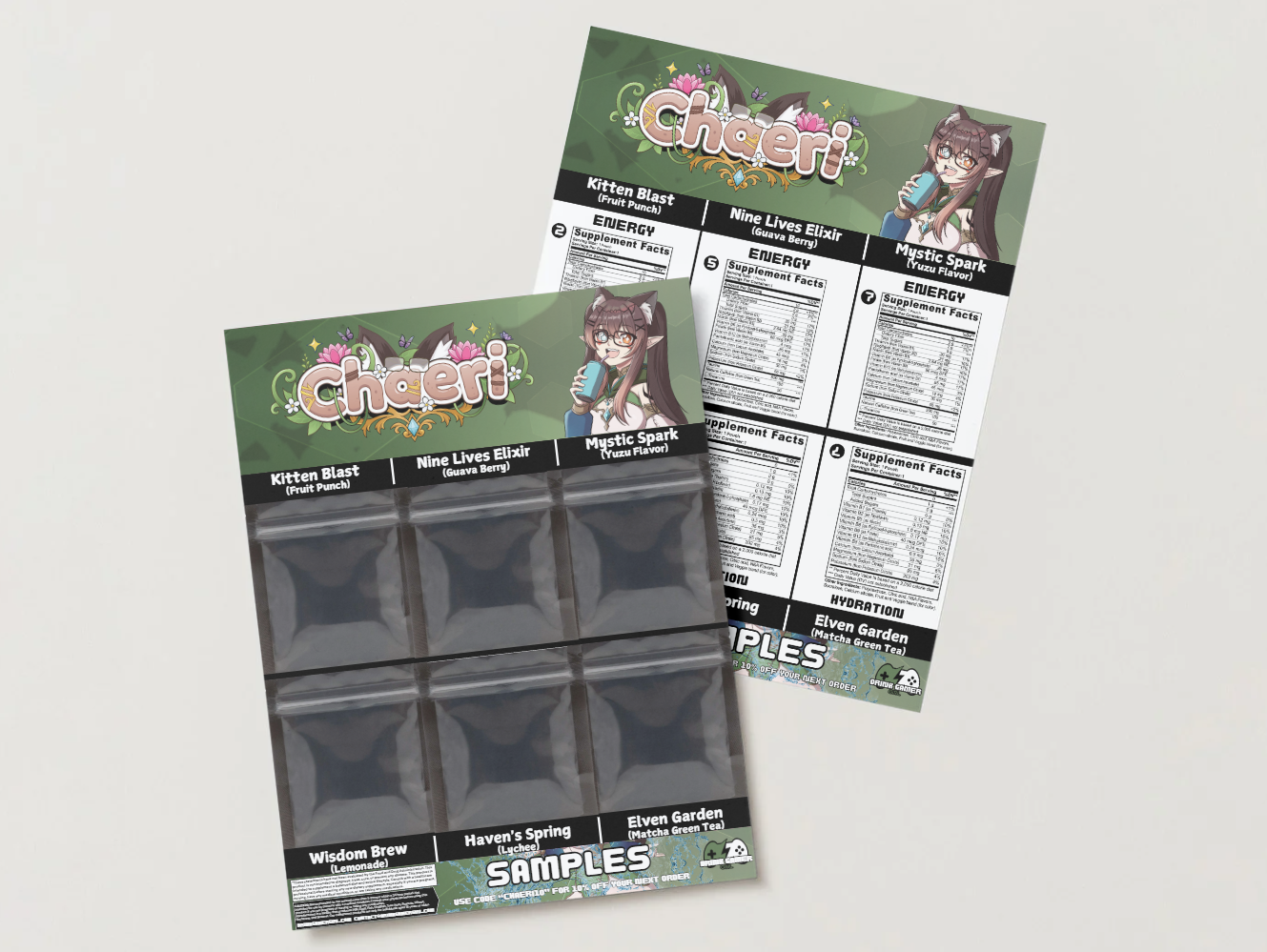 Chaeri - Sample pack (6 Flavors)