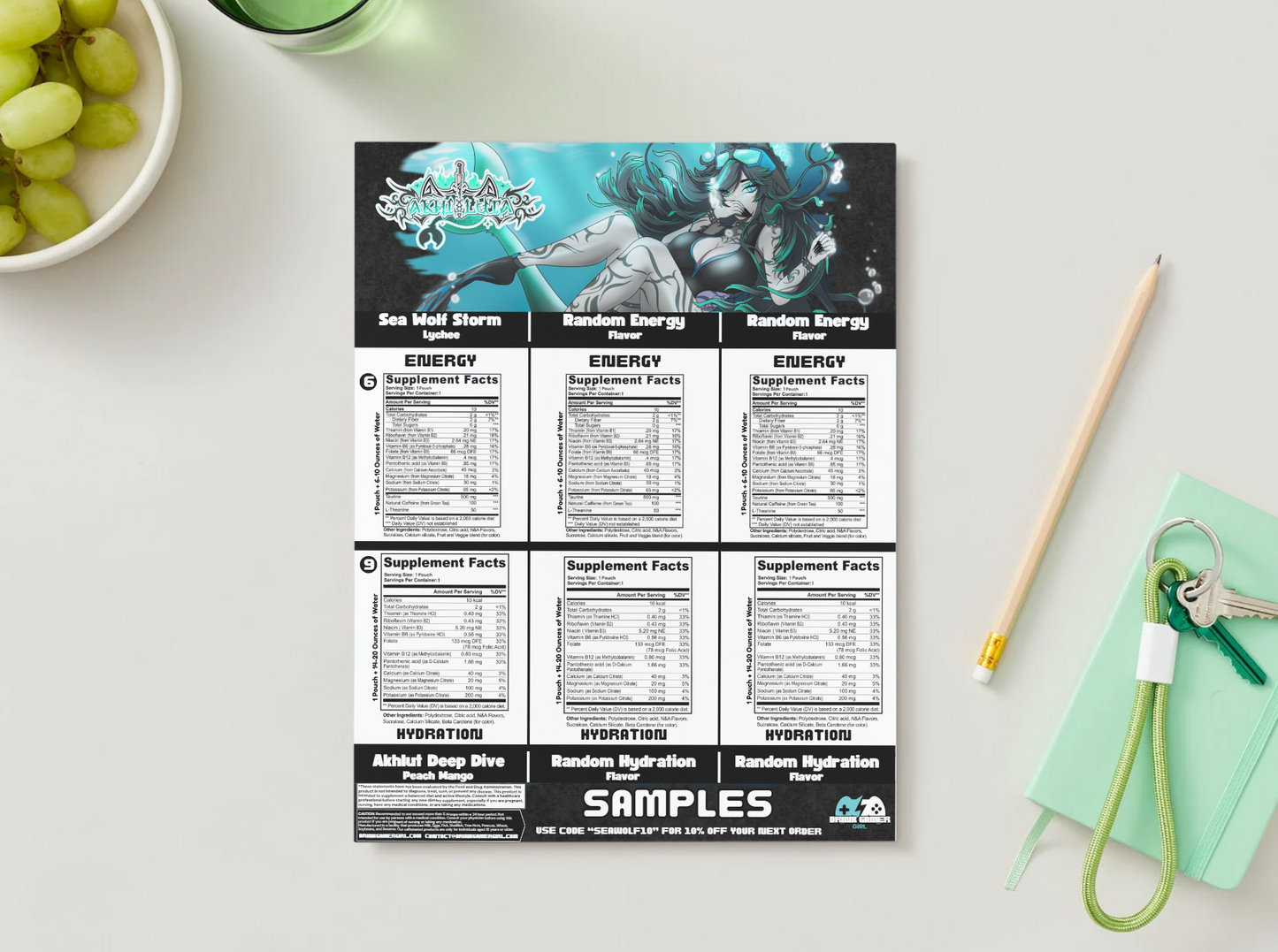 Akhi Luta - Sample pack (6 Flavors)