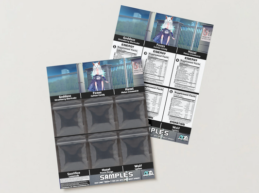 HazelWolfington - Sample pack (6 Flavors)