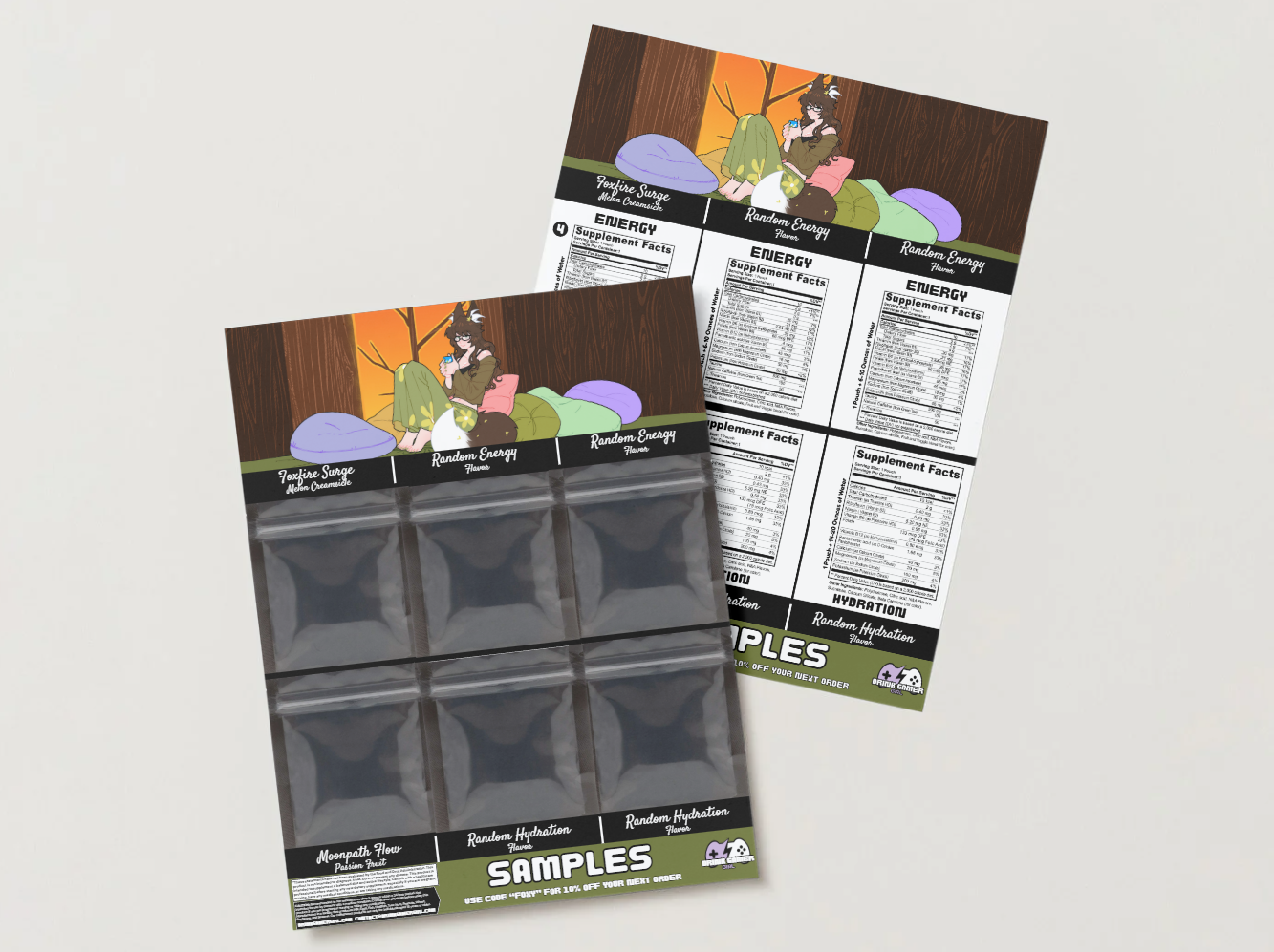 Musicalfox30 - Sample pack (6 Flavors)