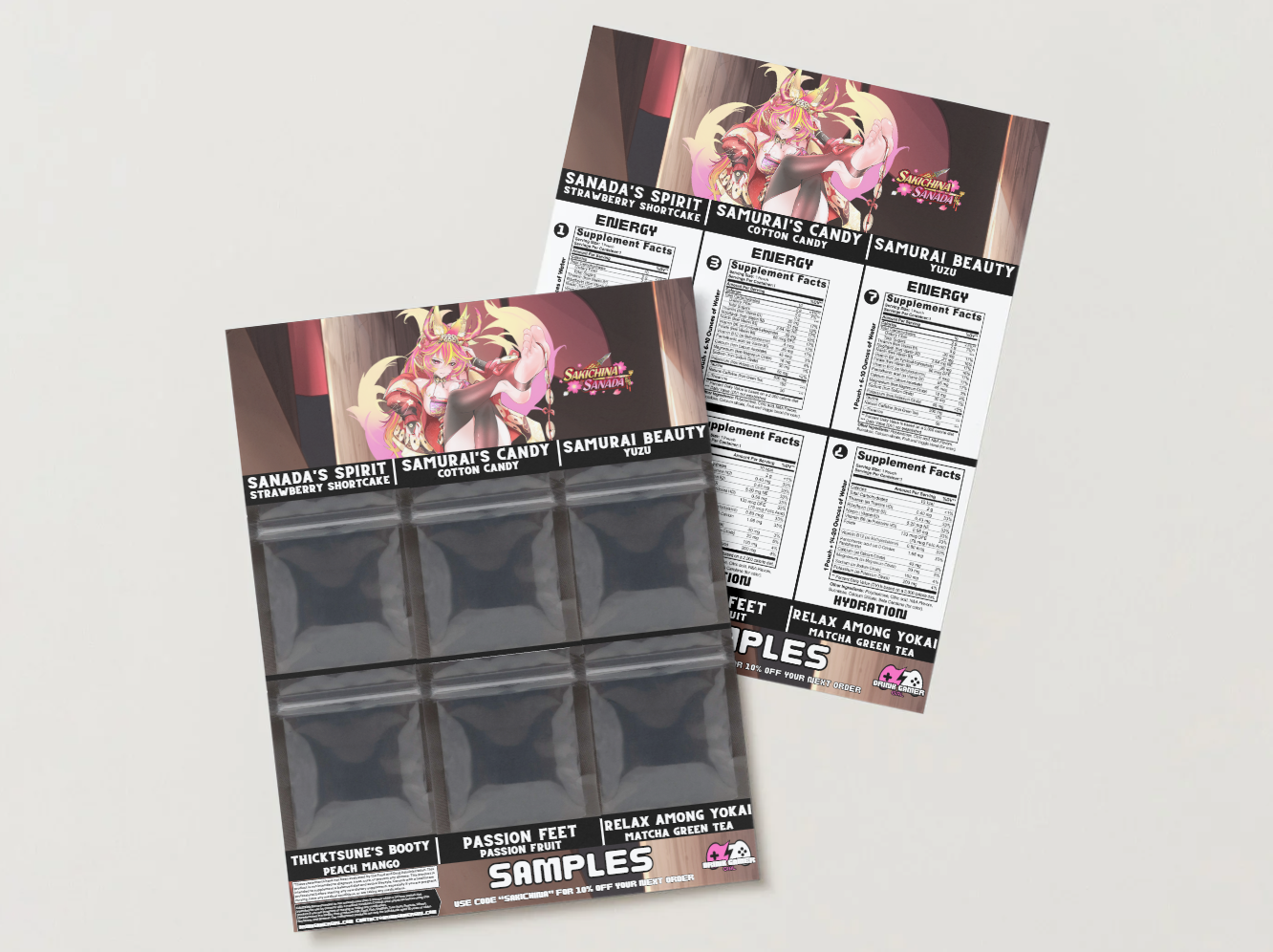 Sakichina Sanada - Sample pack (6 Flavors)
