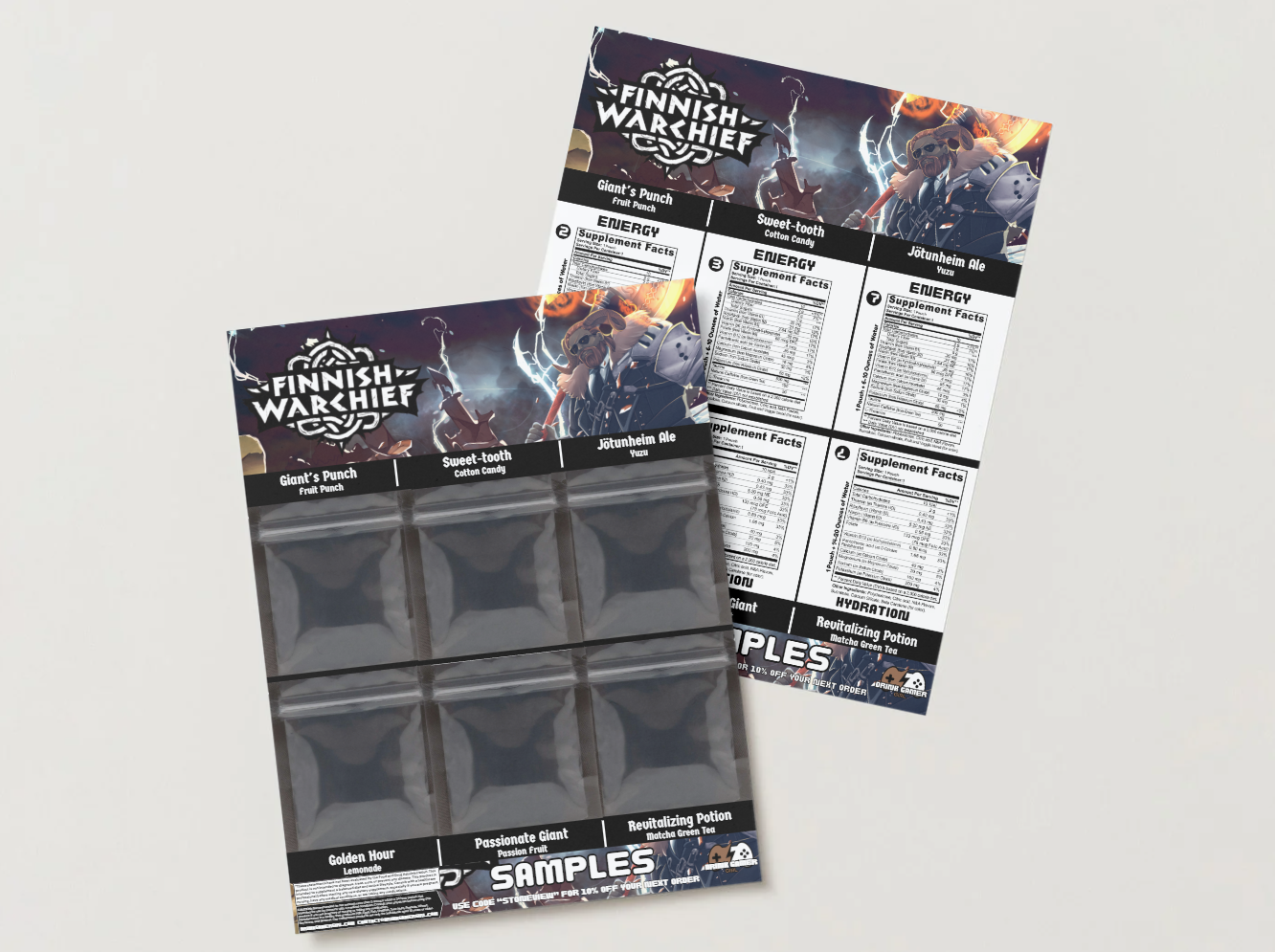 FinnishWarchief - Sample pack (6 Flavors)