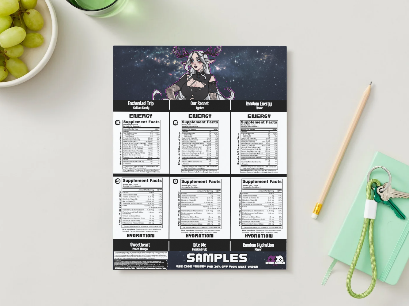 MuseMallow - Sample pack (6 Flavors)