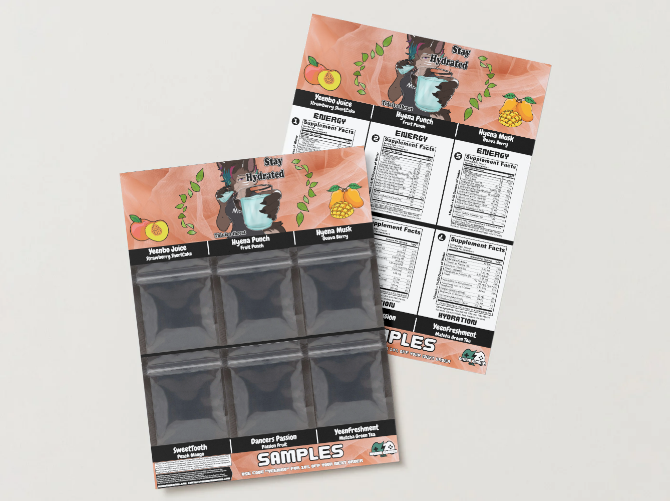 PrimalTheYeen - Sample pack (6 Flavors)