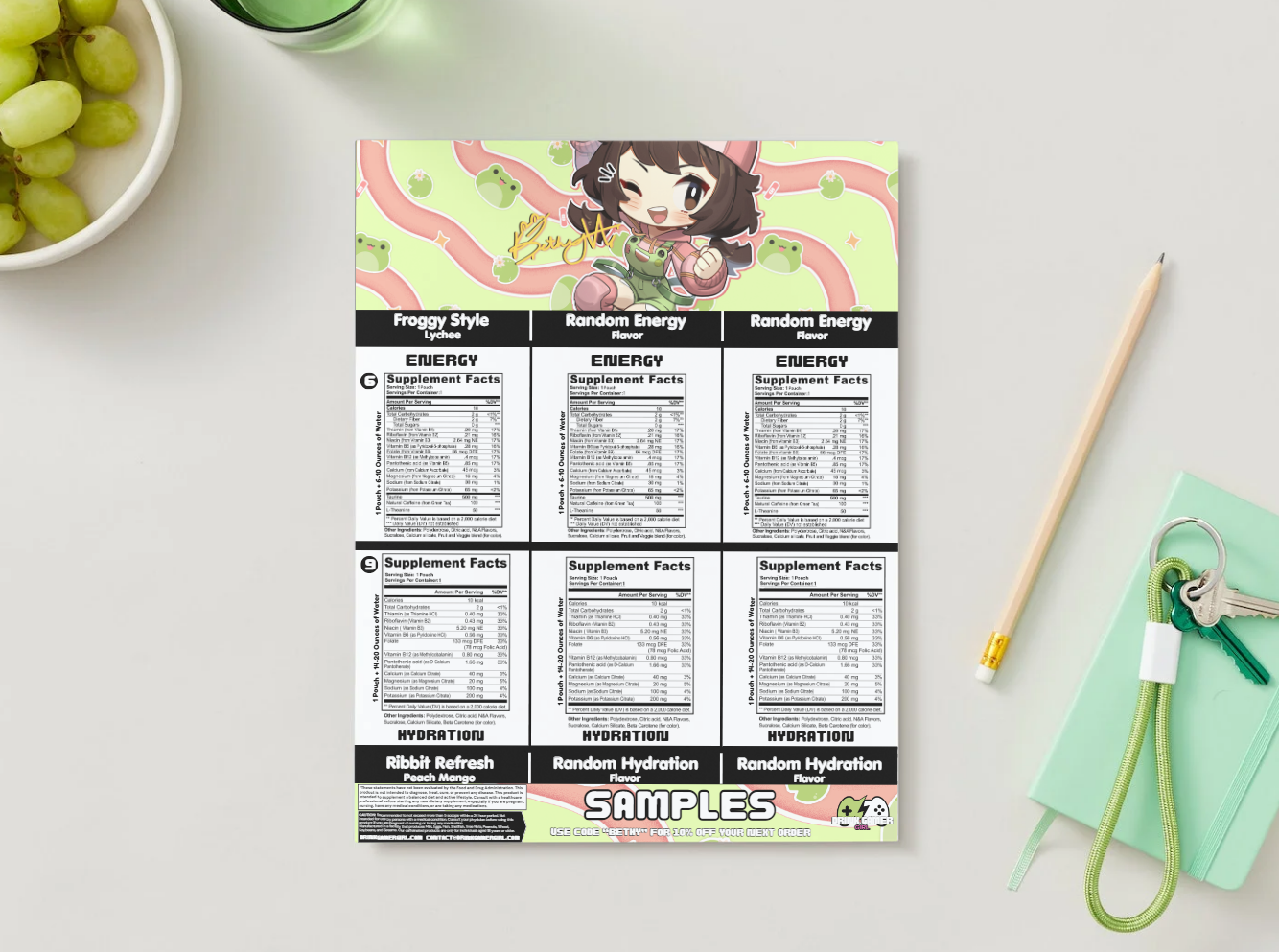 BethyVA - Sample pack (6 Flavors)
