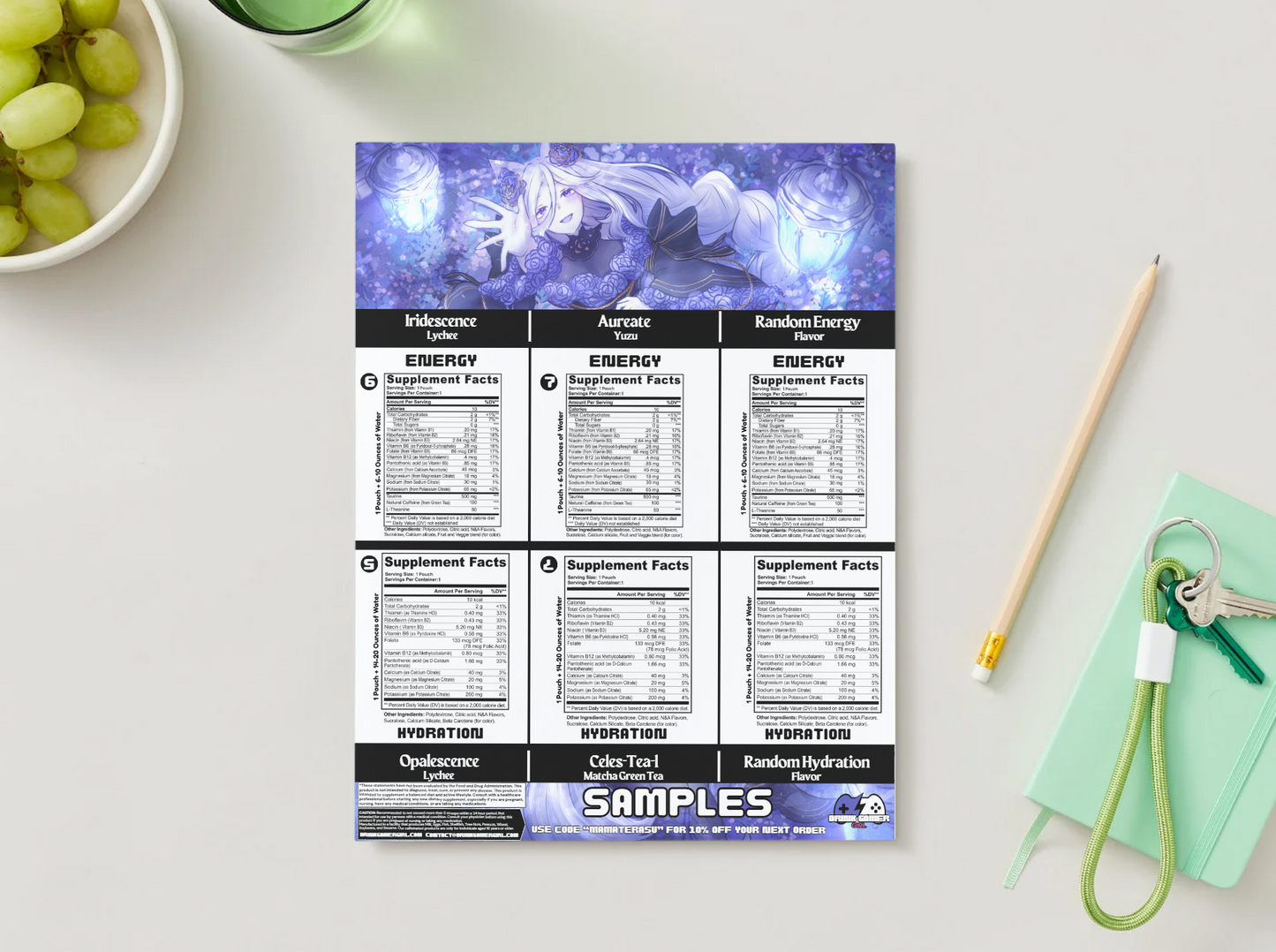 Minari_Vee - Sample pack (6 Flavors)