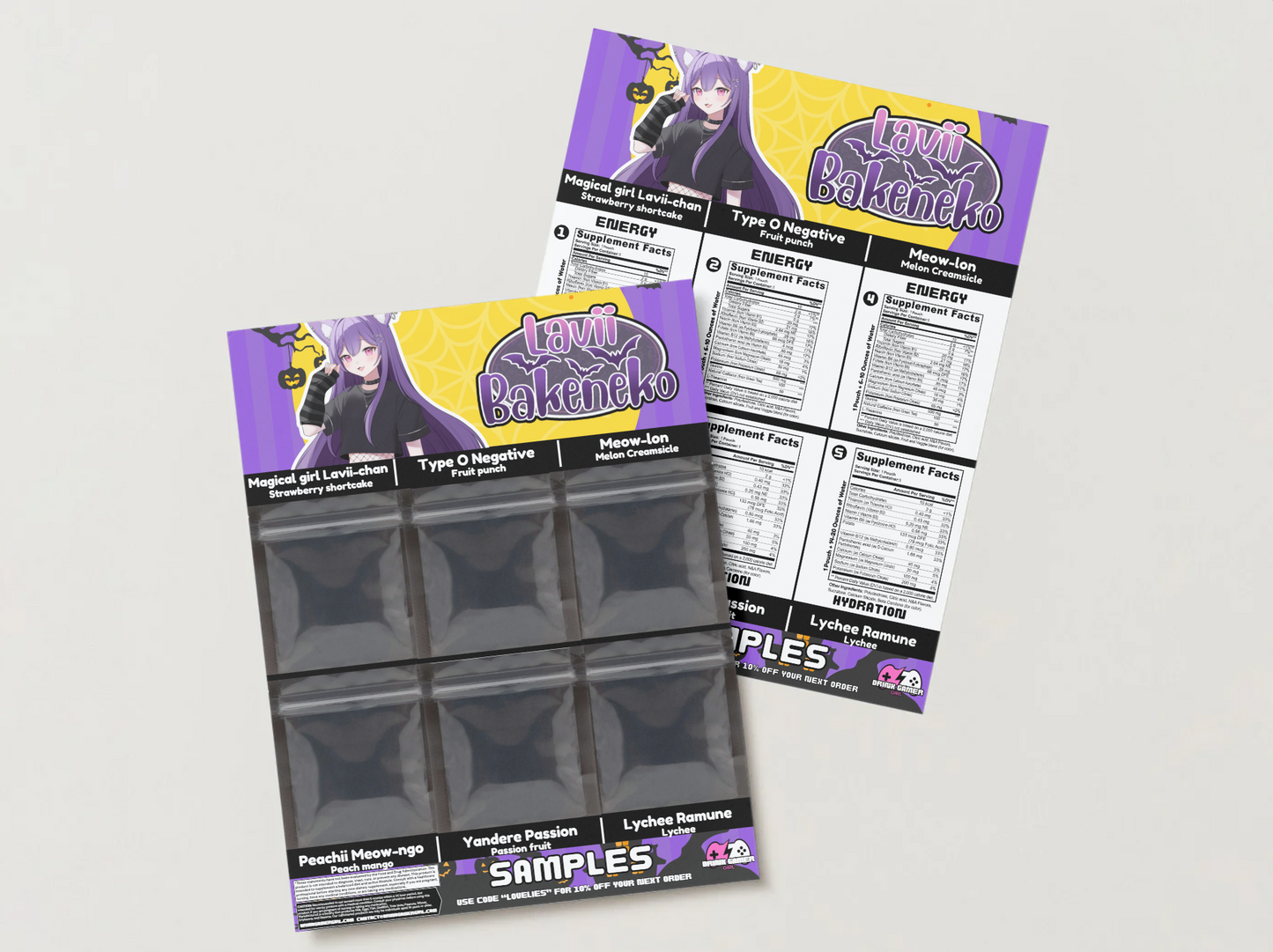 Lavii Bakeneko - Sample pack (6 Flavors)