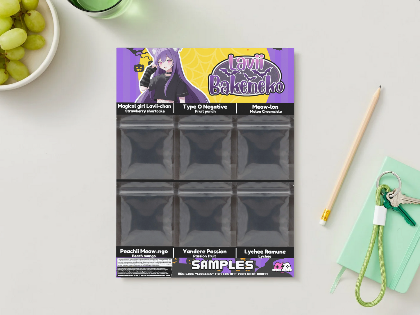 Lavii Bakeneko - Sample pack (6 Flavors)