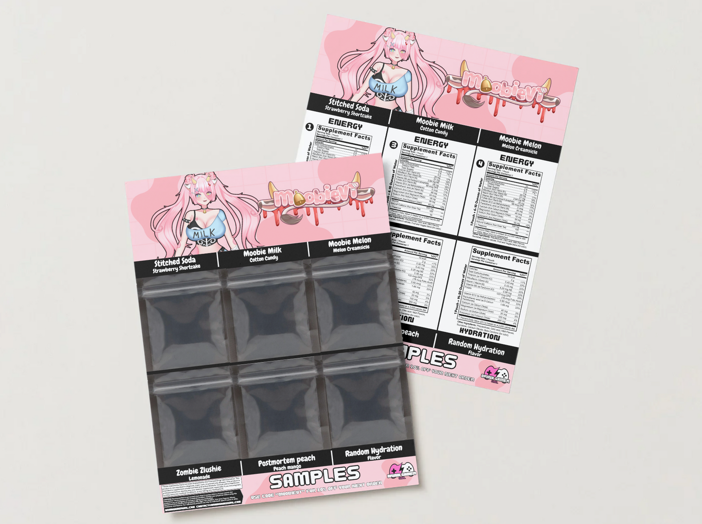 MoobieVT - Sample pack (6 Flavors)