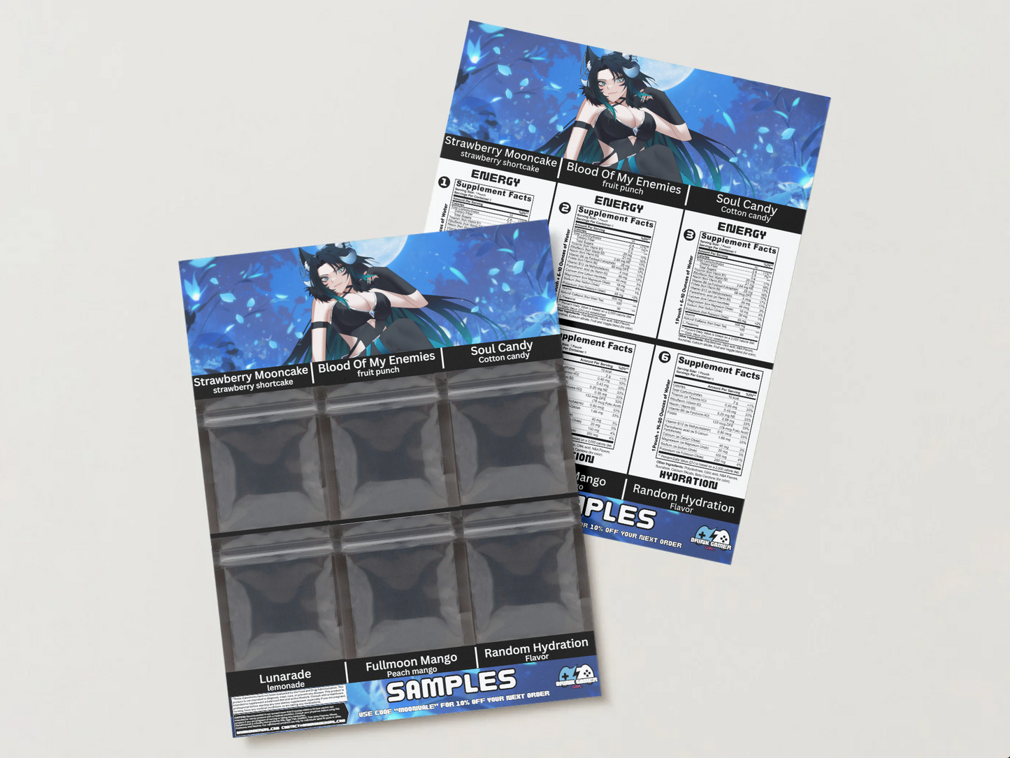 KitsuMoonvale -  Sample pack (6 Flavors)