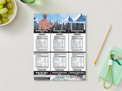 SilvySpark -  Sample pack (6 Flavors)